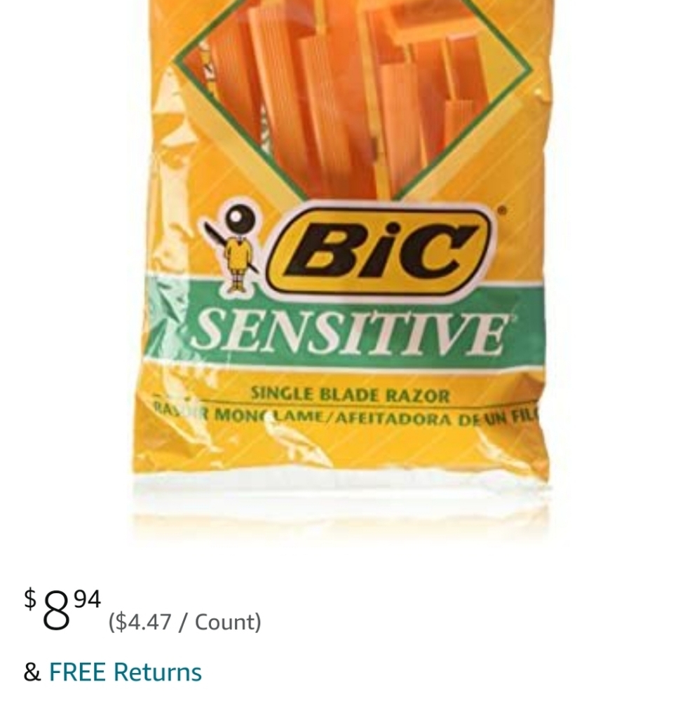 BIC Sensitive 36 Razors - Picture 2 of 2